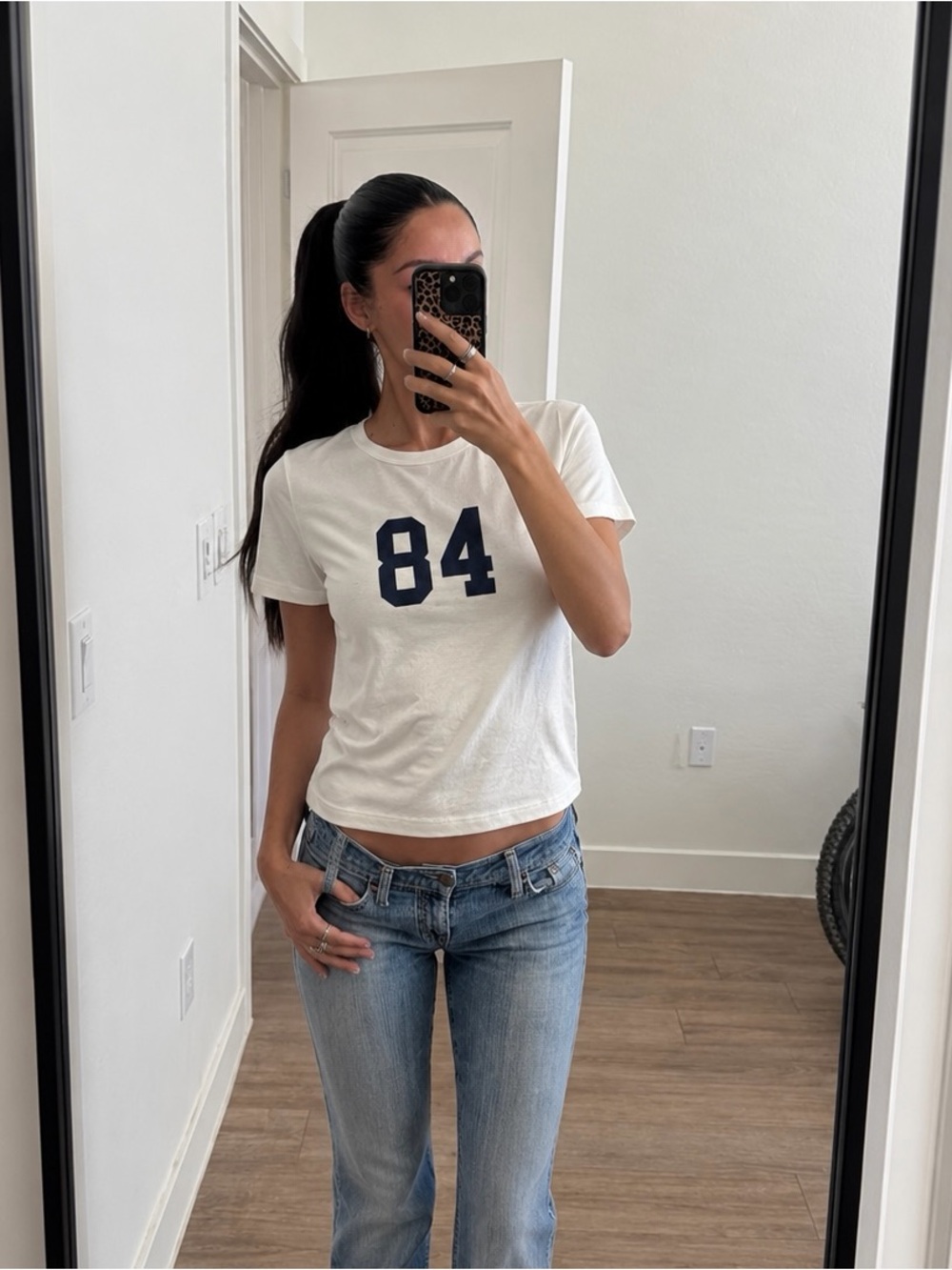 Brandy Melville 84 Graphic Tee